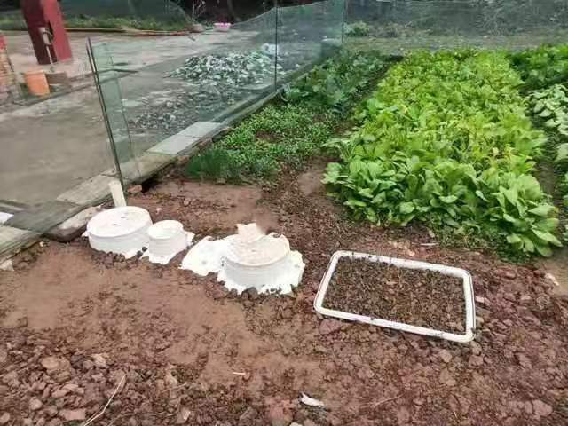 SMC化粪池安装案例